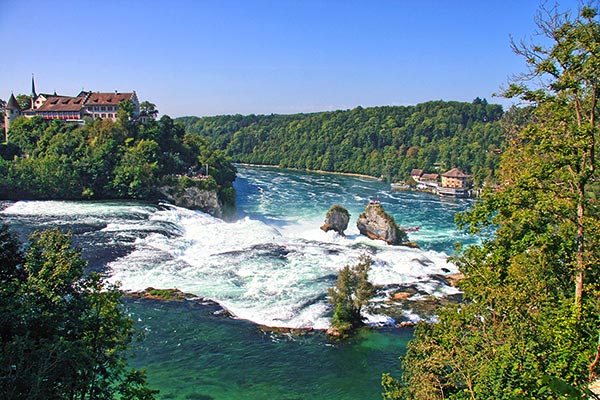 Rheinfall bei Schaffhausen in der Schweiz